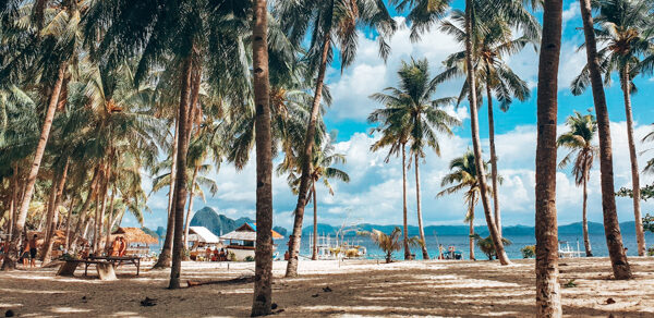 Seven Commanods Beach in the Philippines