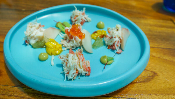 Snow Crab Salad at Ithaa