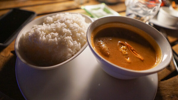 Red Curry with Duck at Rangali Bar