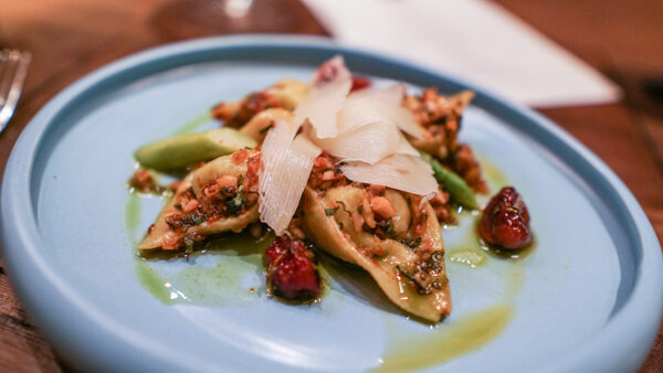 Ricotta and Spinach Tortellini at The Wine Cellar Conrad Rangali