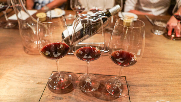 Blind Red Wine Tasting at Conrad Rangali Wine Cellar