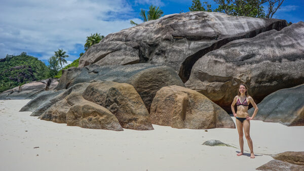 Boulders on Mahe, Seychelles