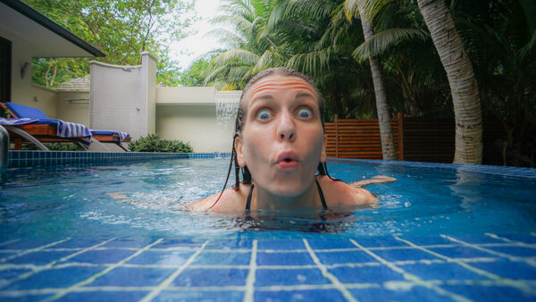 Plunge Pool at Hilton Labriz