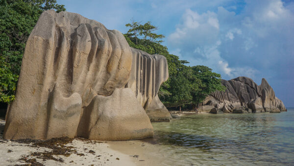 Boulders on La Digue, Seychelles