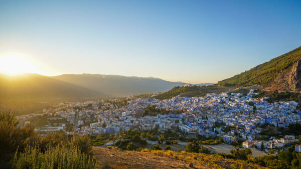 Sunset at the Chefchaouen Overlook