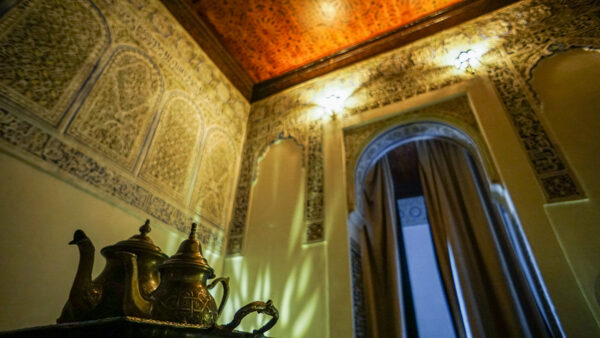 Airbnb at a Moroccan Riad