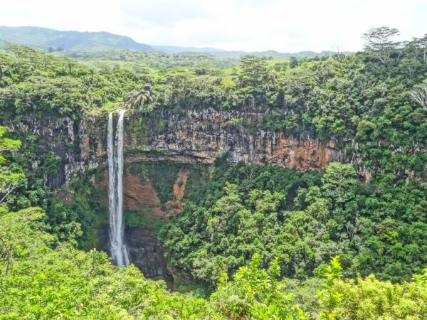 Chamarel Waterfall in Mauritius