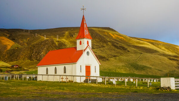 Golden Hour on an Icelandic Church