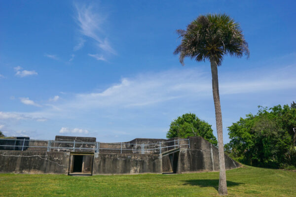 Battery for Spanish-American War at Fort Pulaski
