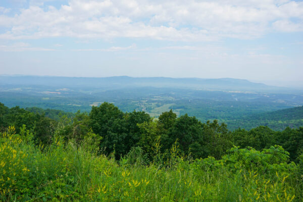 Lookout Views from Skyline Drive at Shenandoah National Park