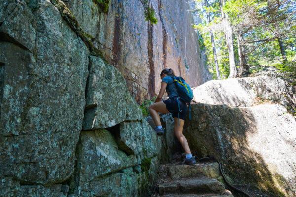 Typical Hiking at Acadia National Park