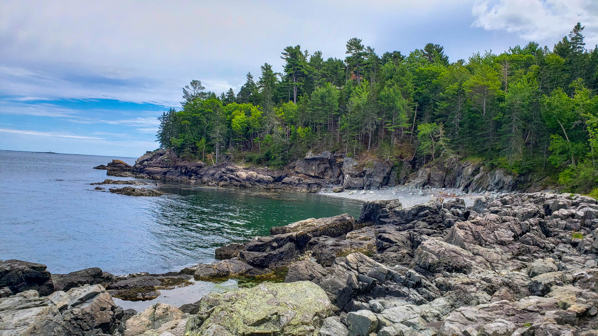 Ocean views from Acadia National Park