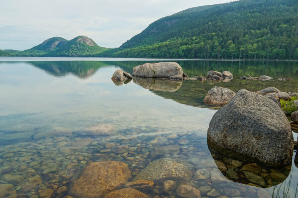 Jordan Pond and the Bubbles at Acadia NPS