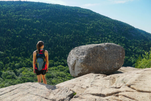 Bubble Rock Overlook at Acadia