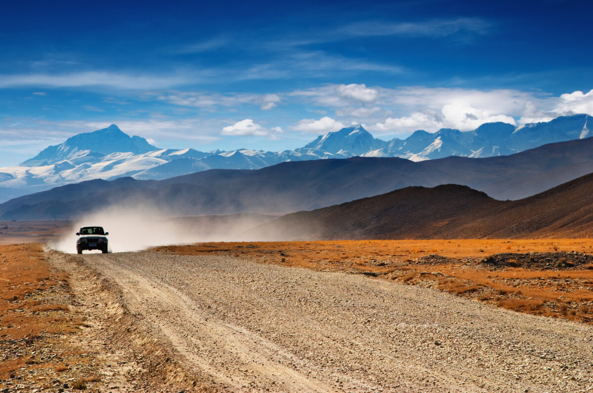 Roads in Tibet