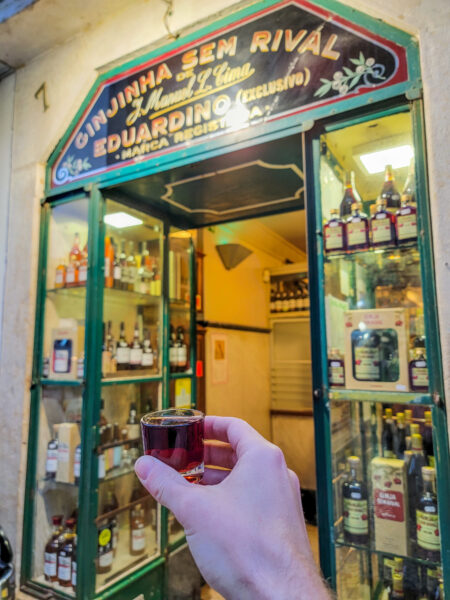 Ginjinha Bar in Lisbon