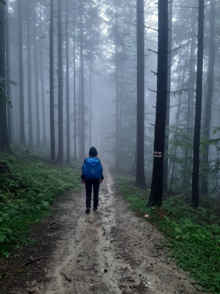 Day 2 on the Small Beskid Trail in Poland