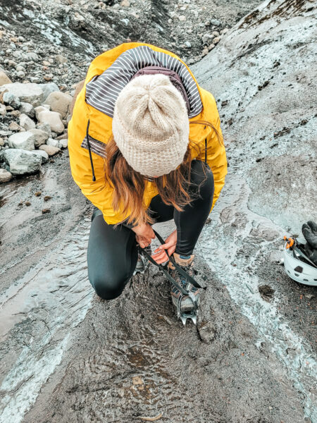 Crampons for Iceland glacier Hiking