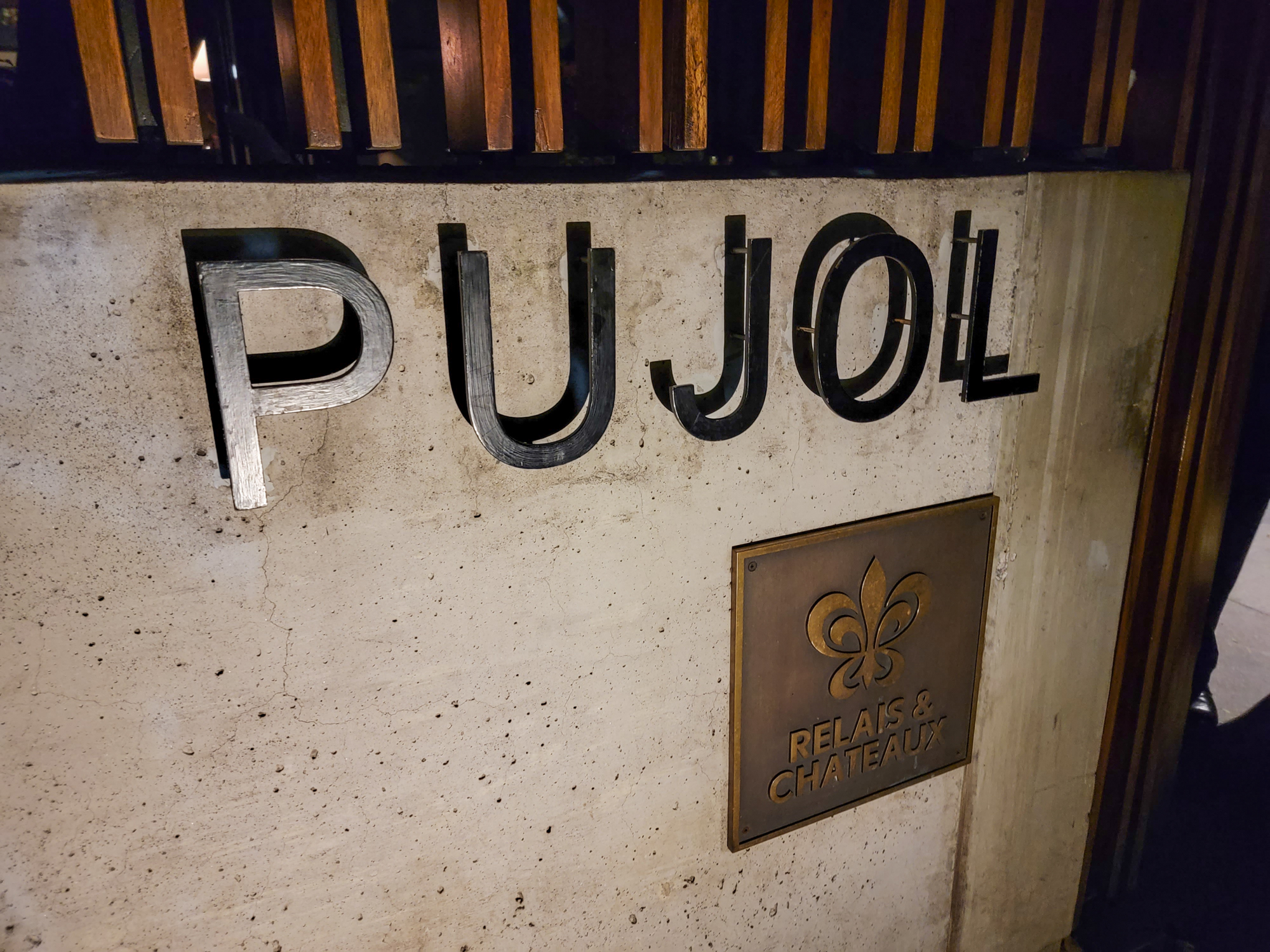 Pujol reservations Mexico City