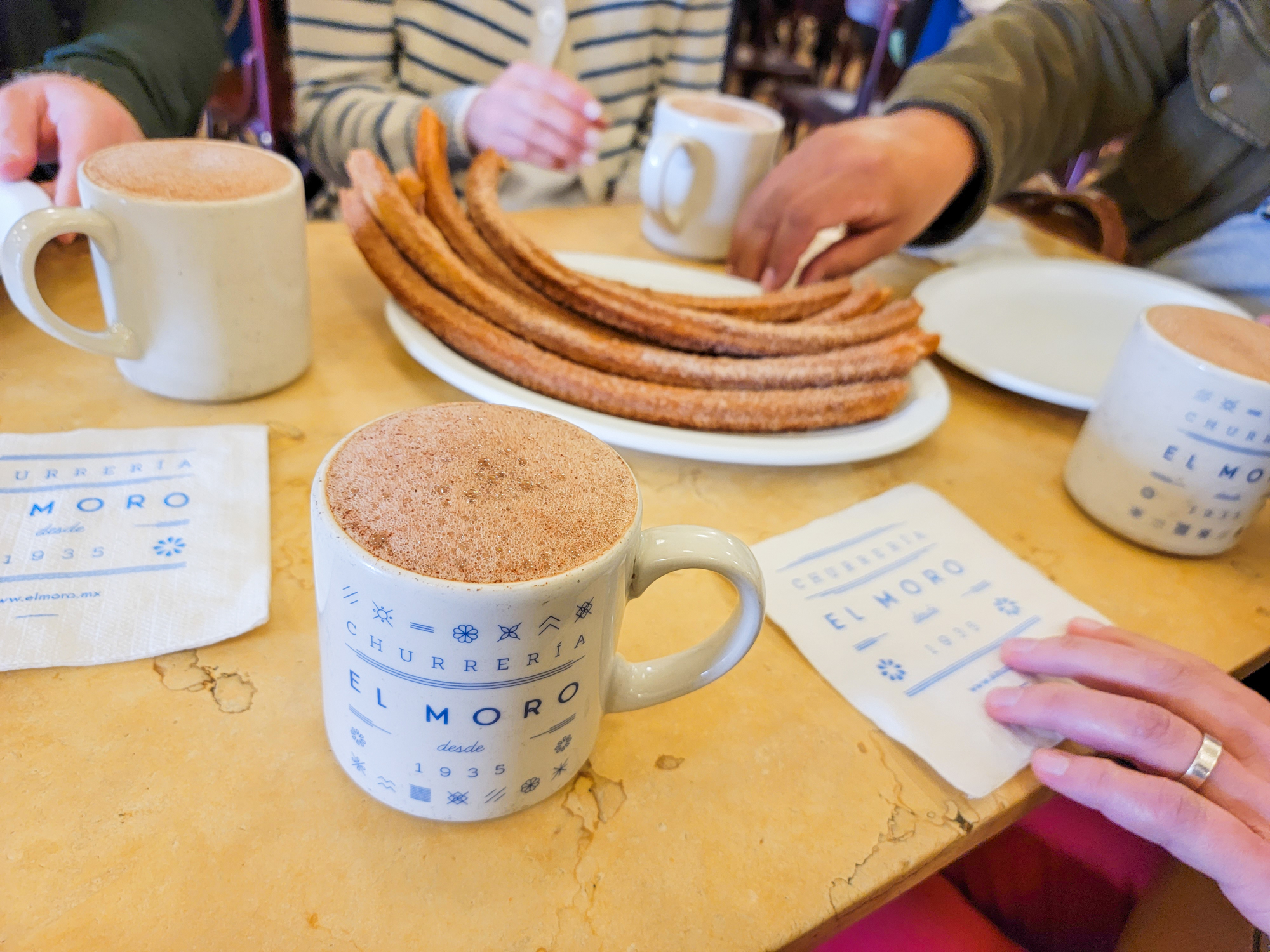 churros at el moro