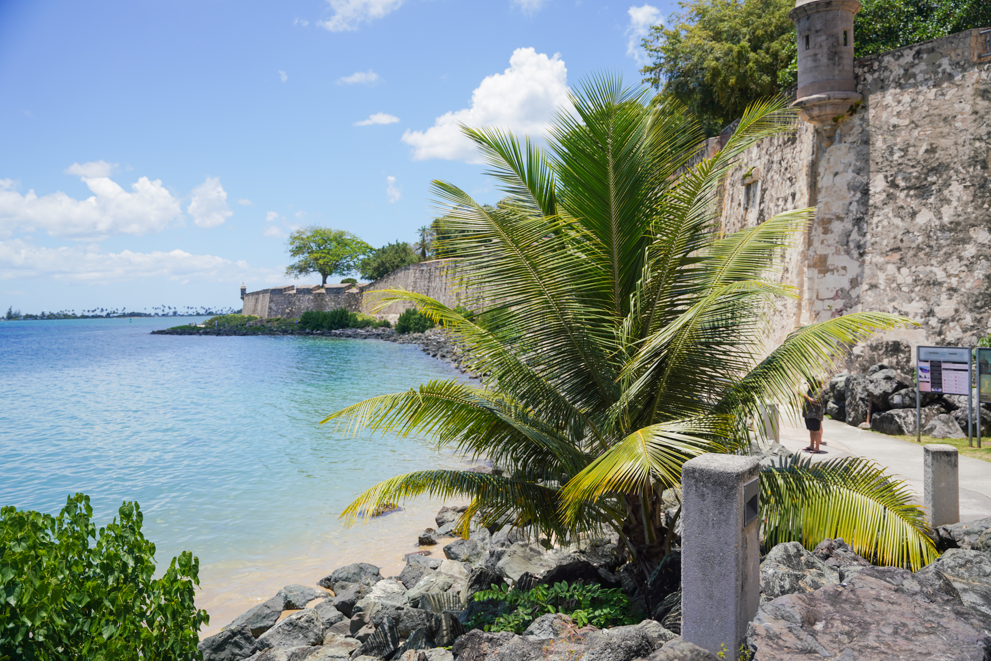 El Morro Walkway in Old San juan