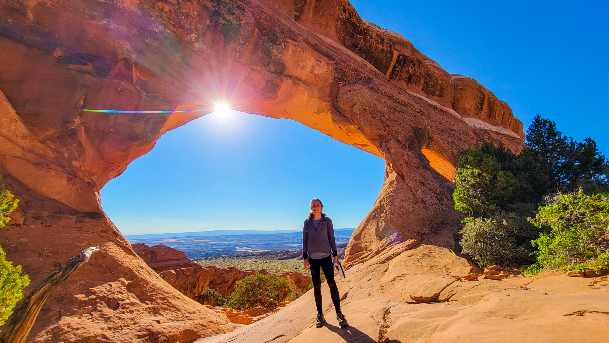 Partition Arch at Sunrise