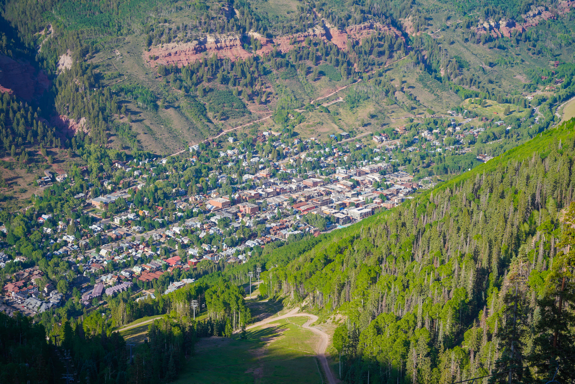 Telluride from Above