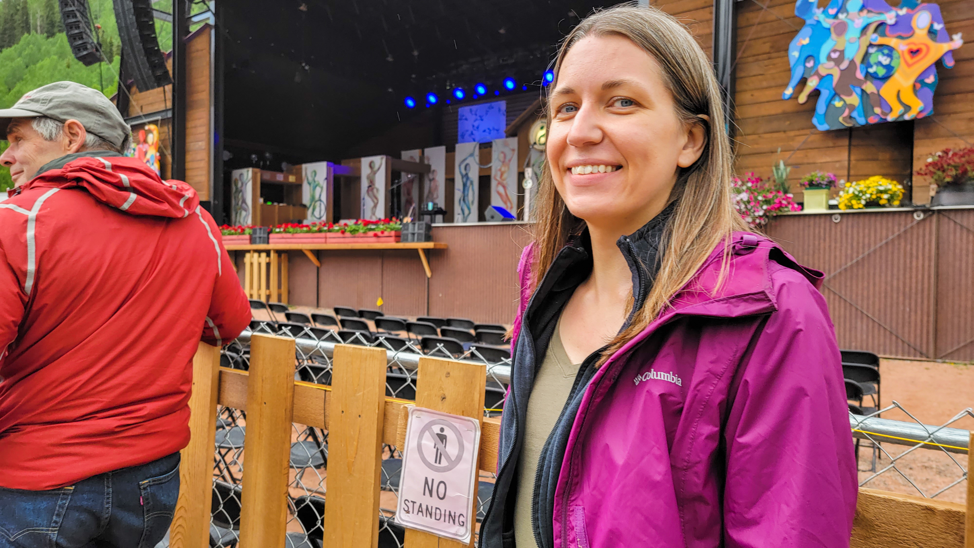 Front of the Stage at Telluride