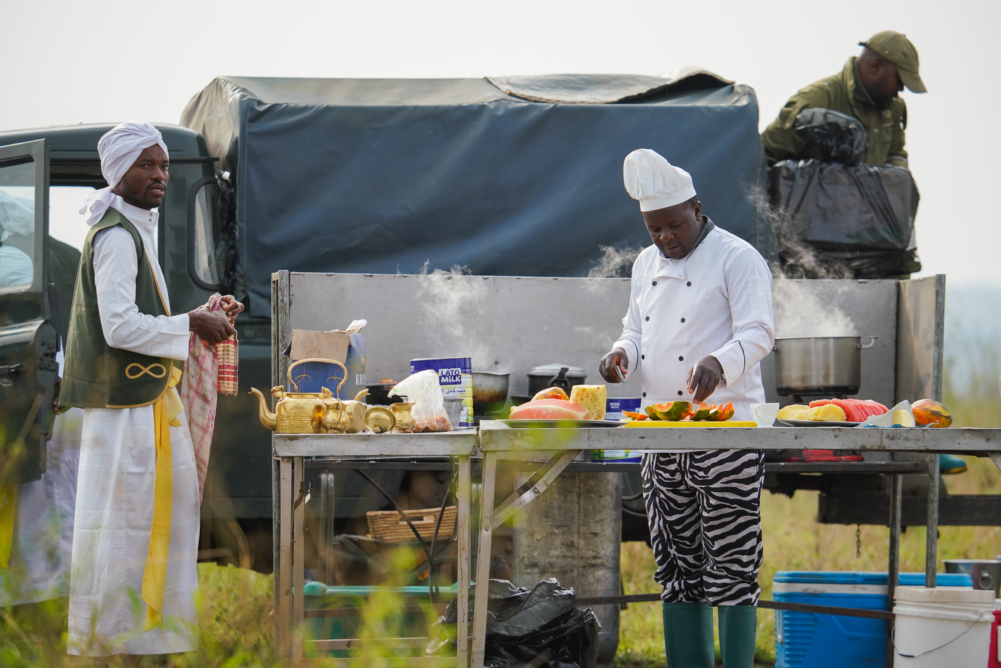 Bush Breakfast in Serengeti