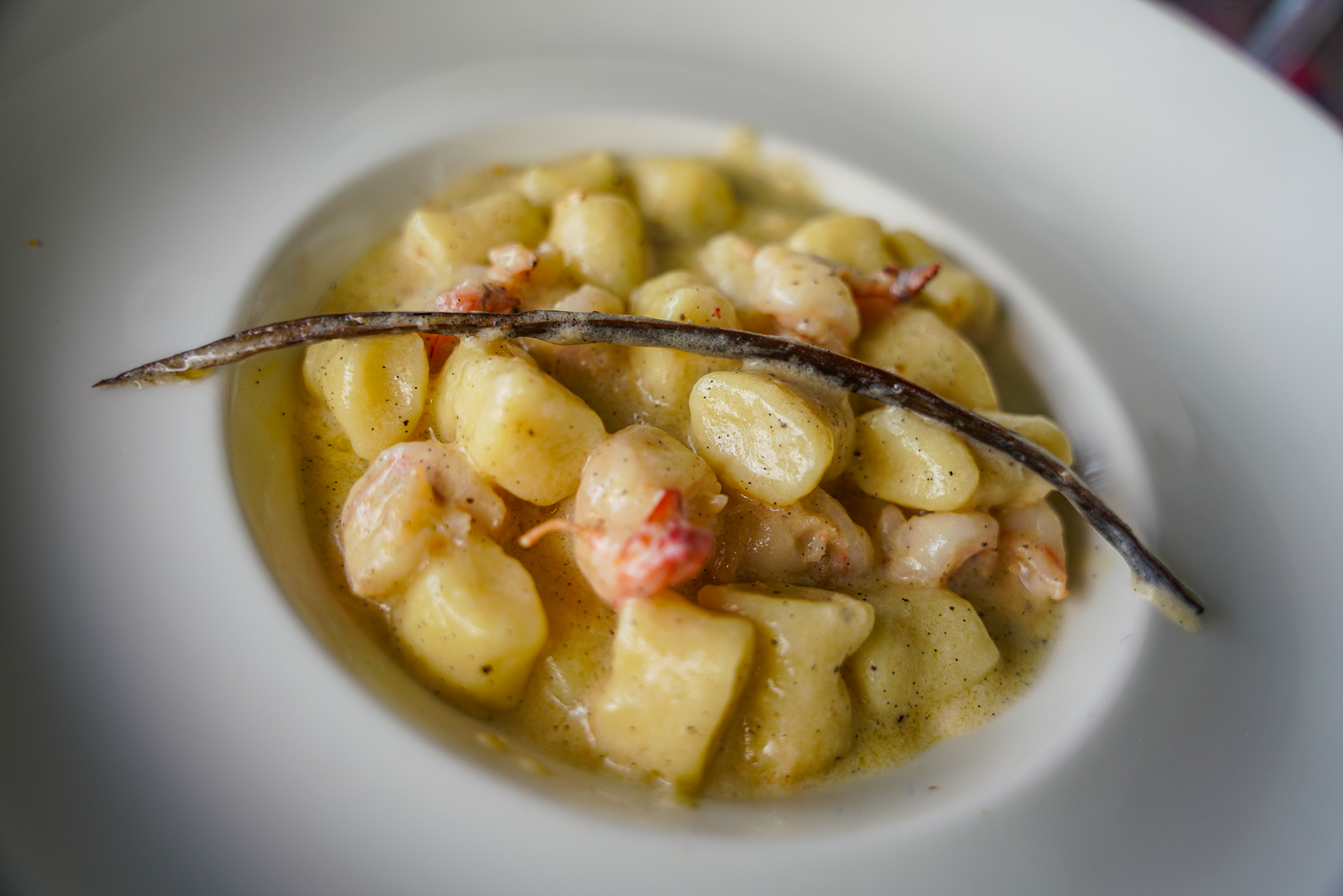 Zanzibar vanilla butter gnocchi