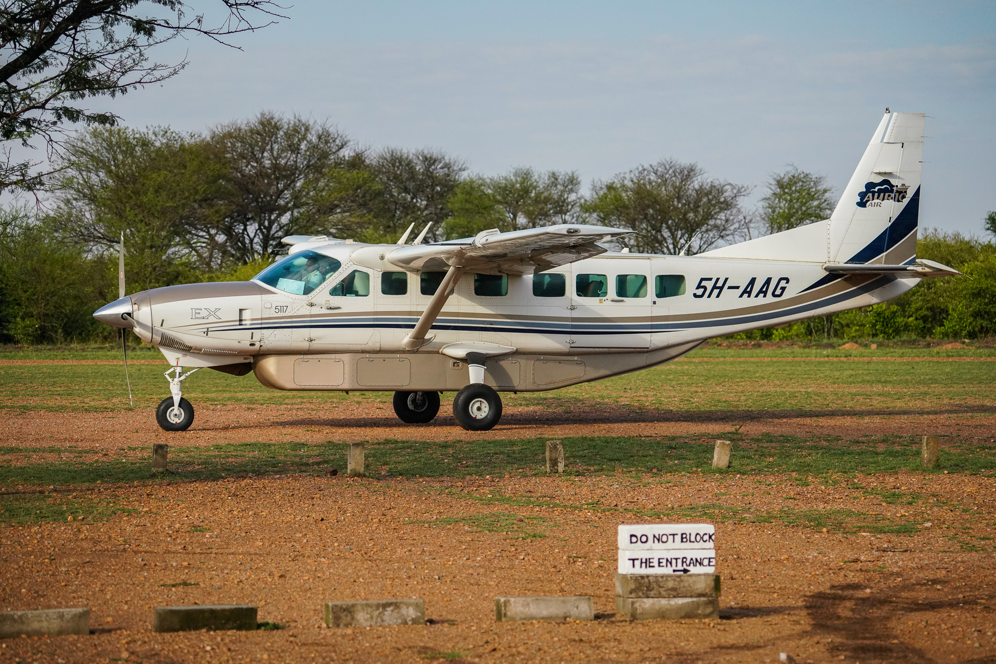 Bush Plane in Tanzania