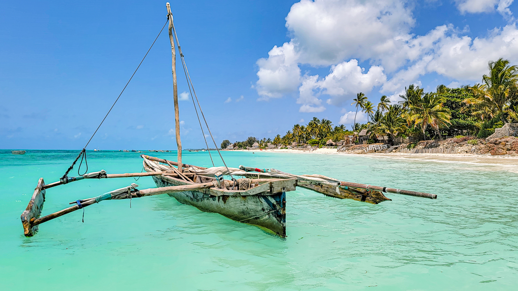 Traditional Boat in Zanzibar