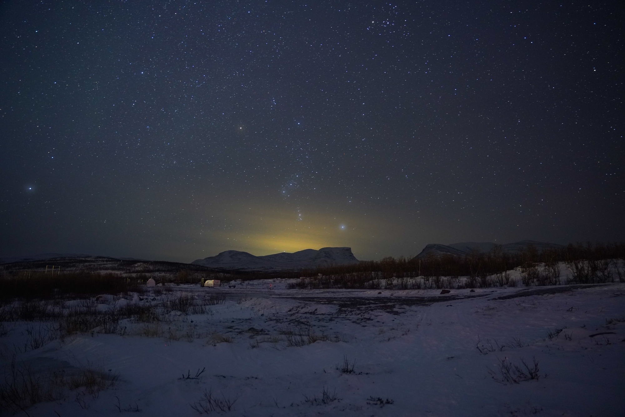 Rain Shadow Near Abisko