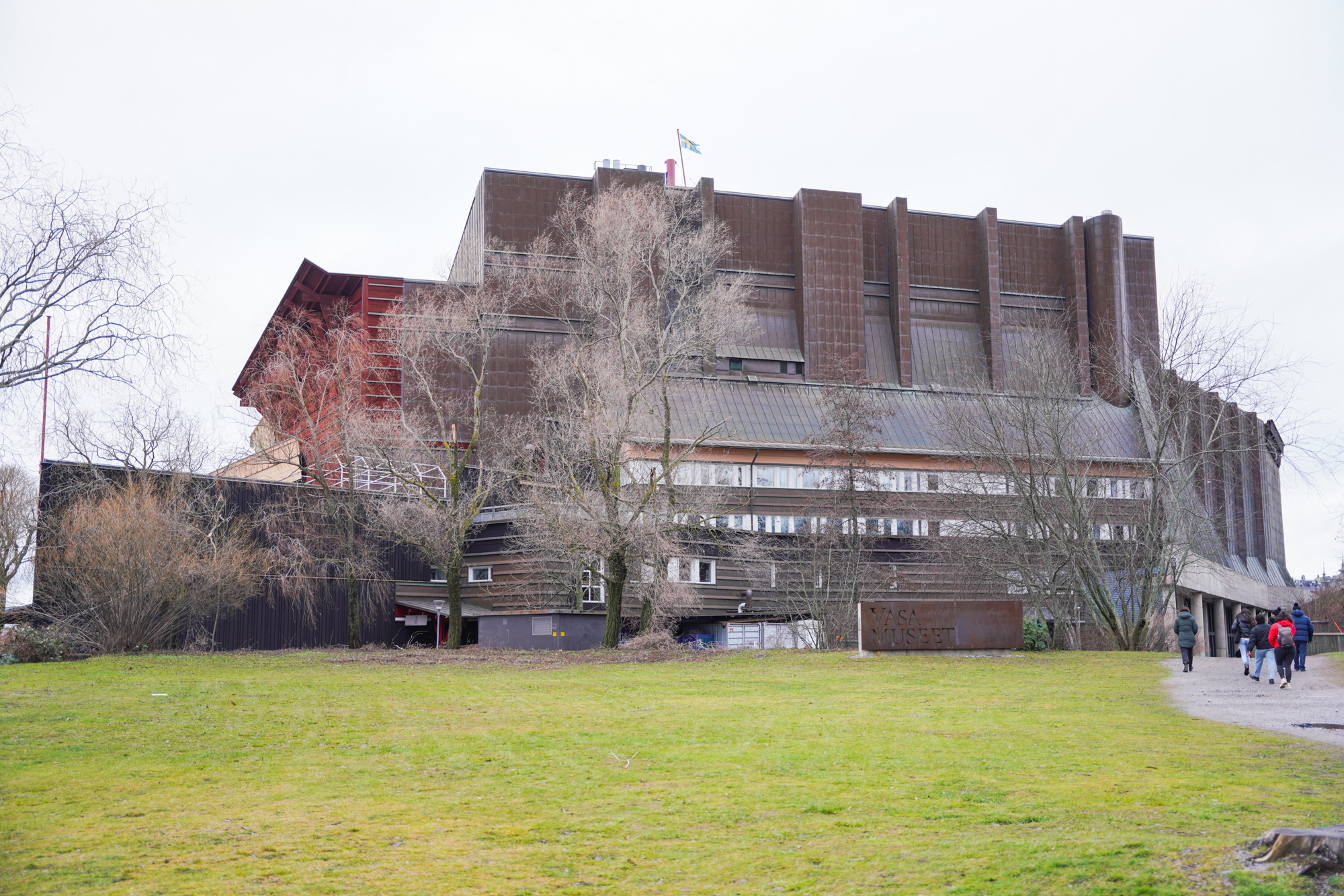 Exterior of the Vasa Museum