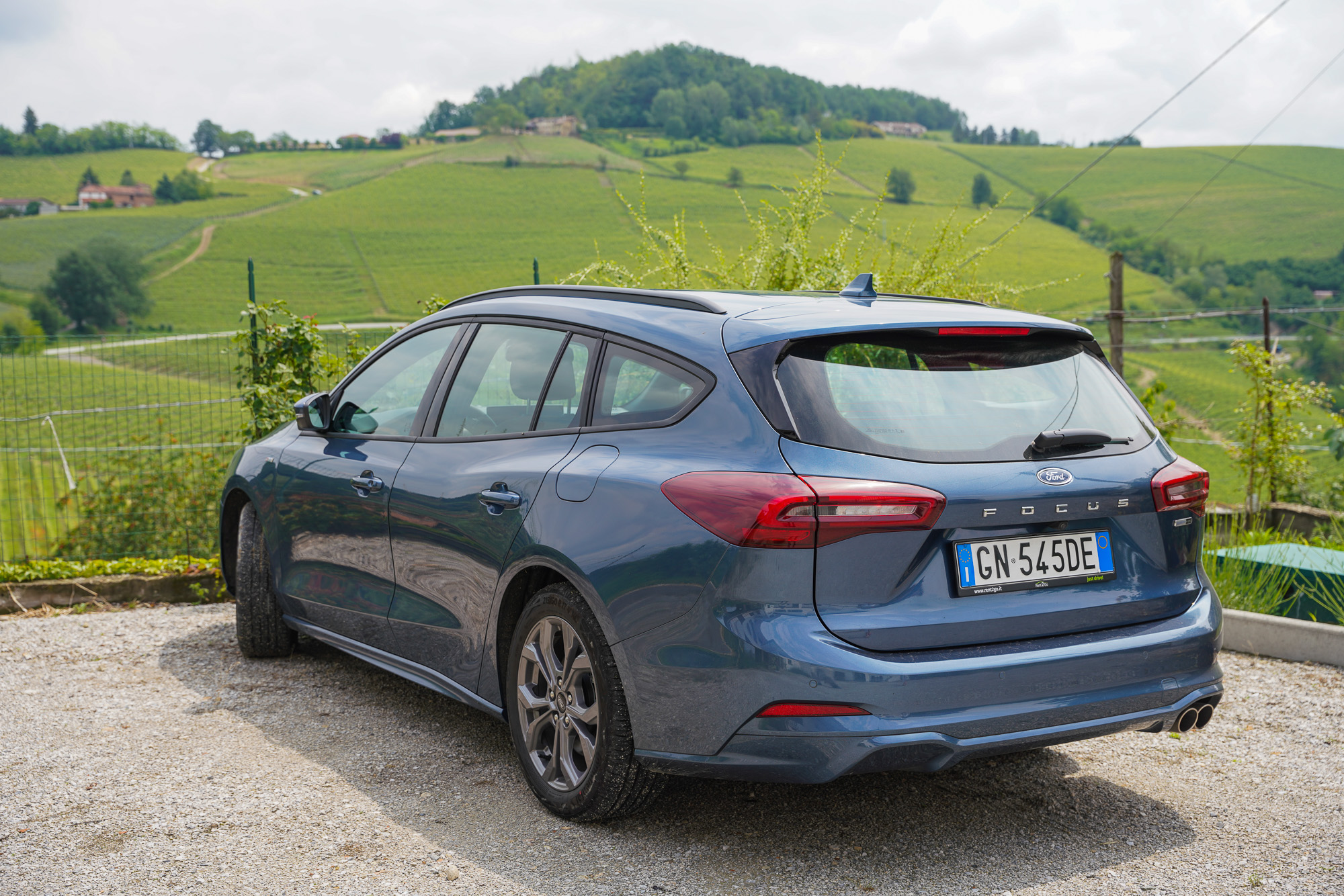 Car in Piedmont Winery