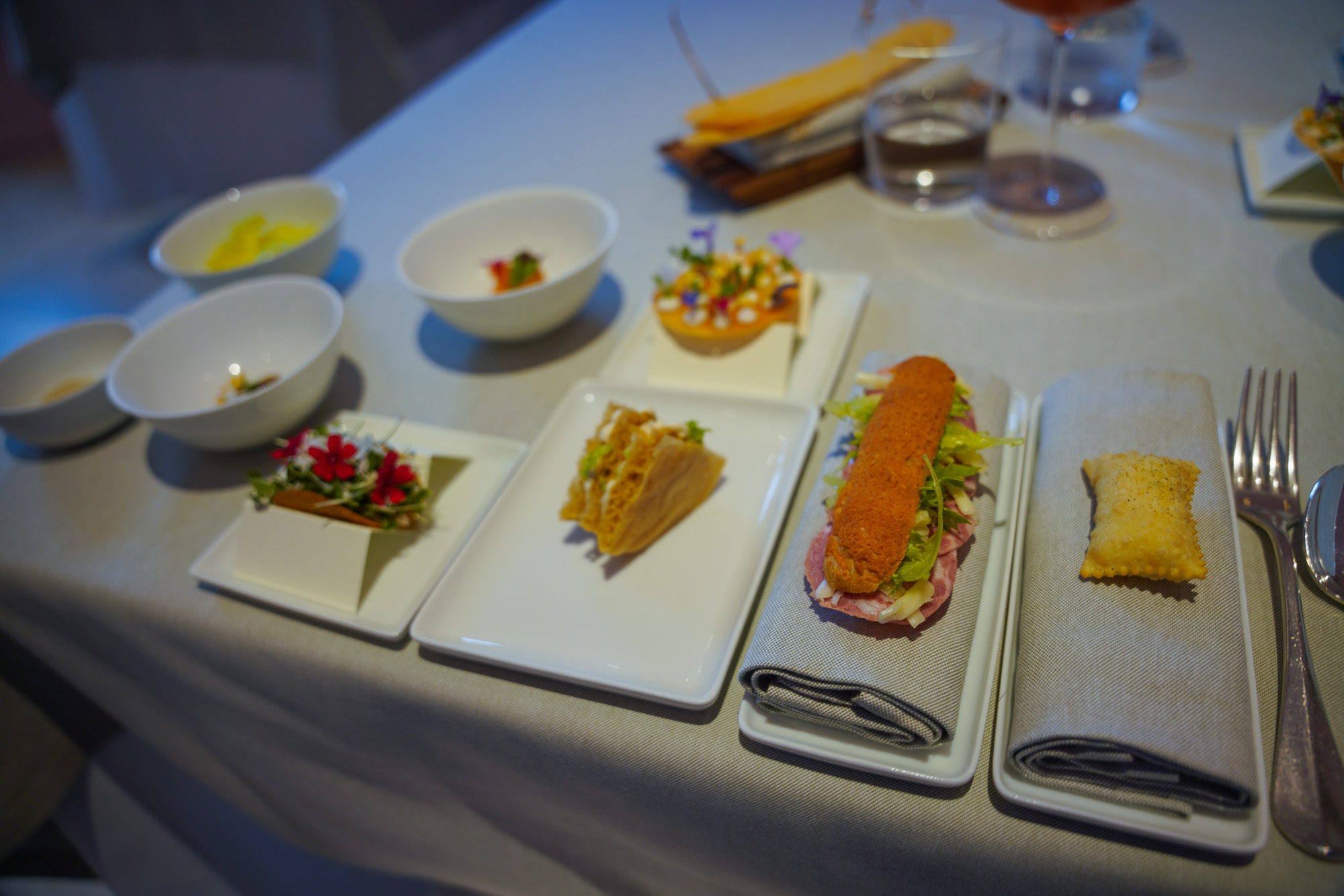 Starter Tasting Platter at Piazza Duomo in Alba