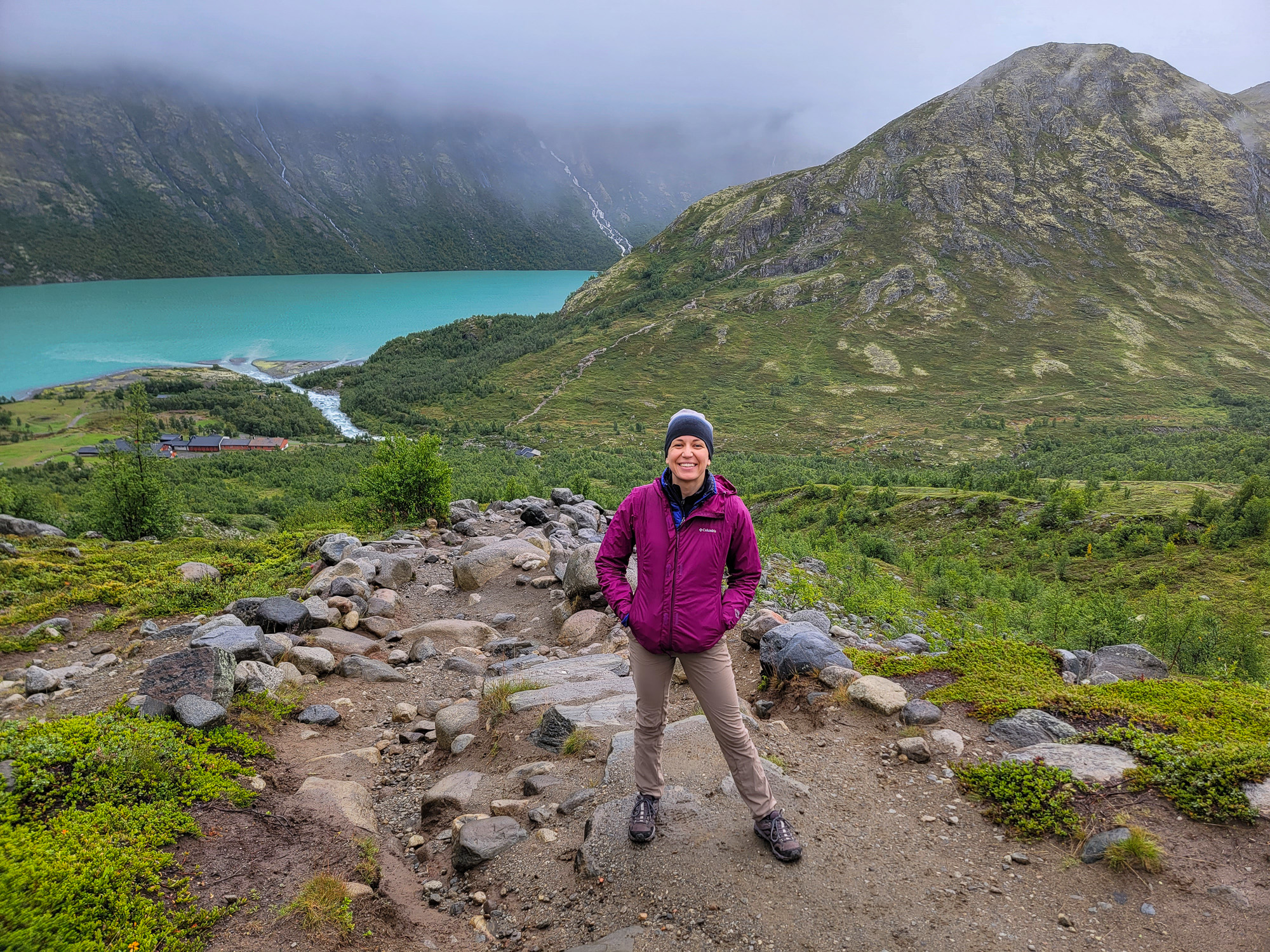 Gjende from the Besseggen Hike