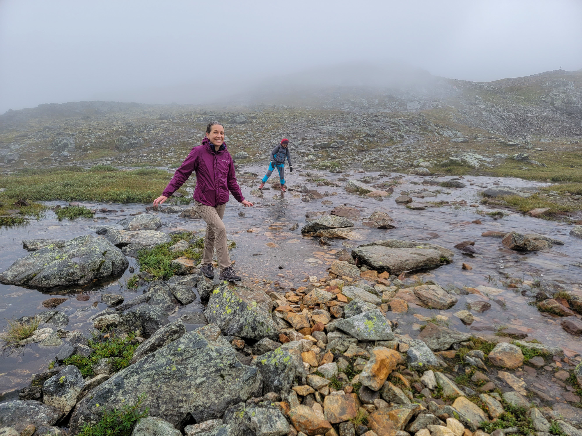 Stream Crossing in Besseggen