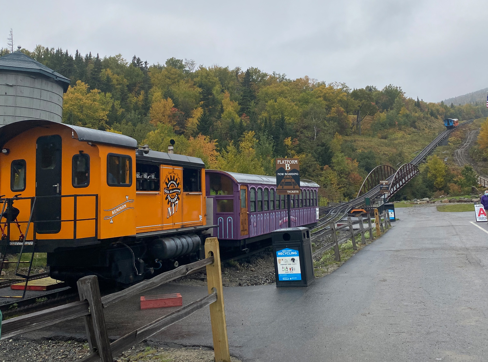 Mount Washington Train Views