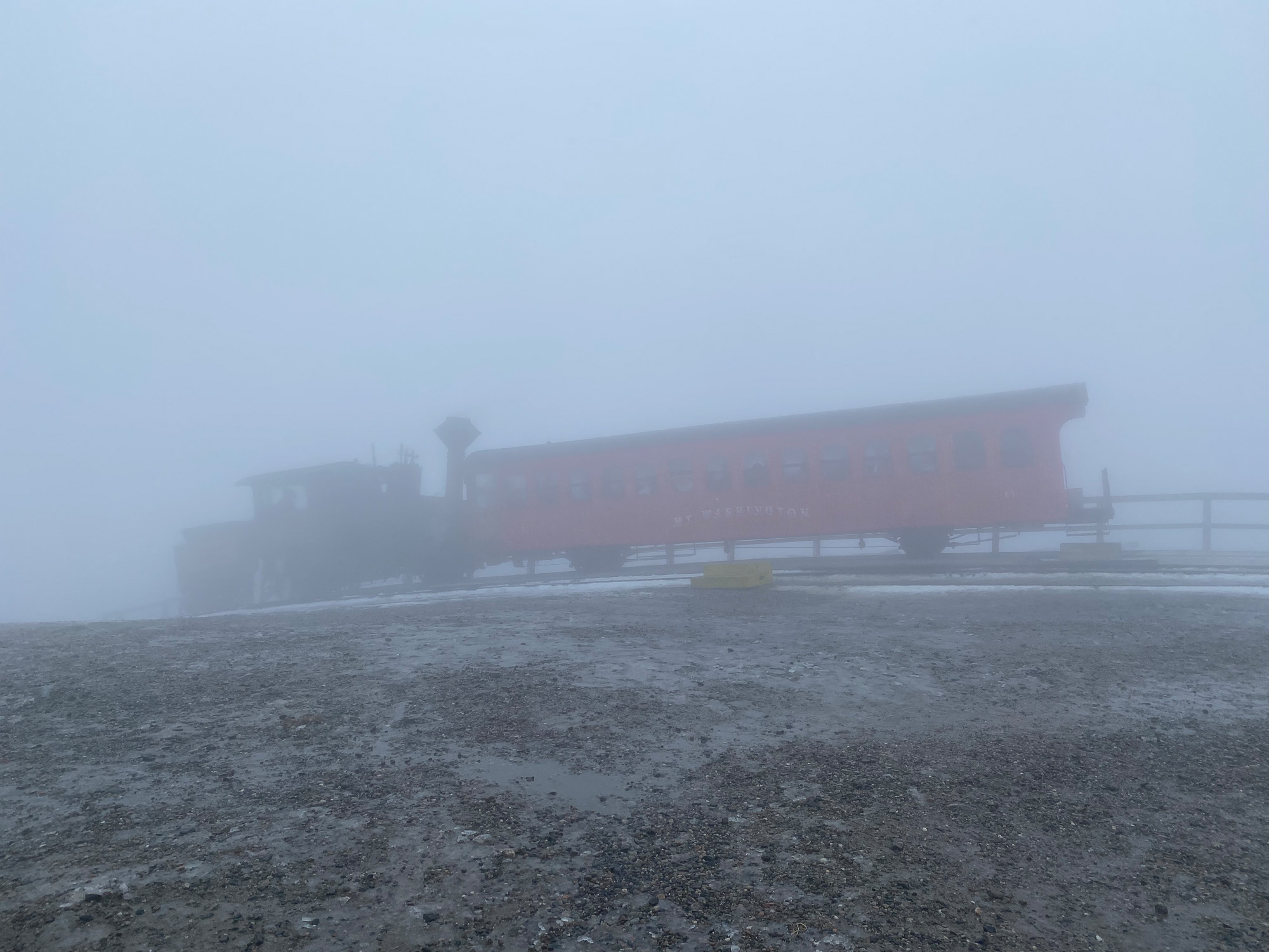 Mount Washington Train Views