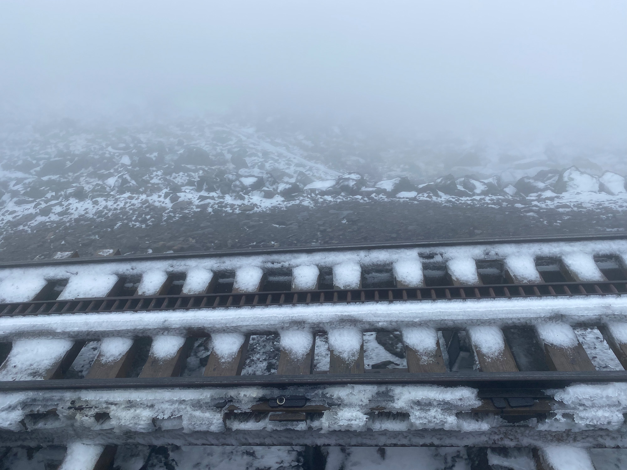 Mount Washington Train Views