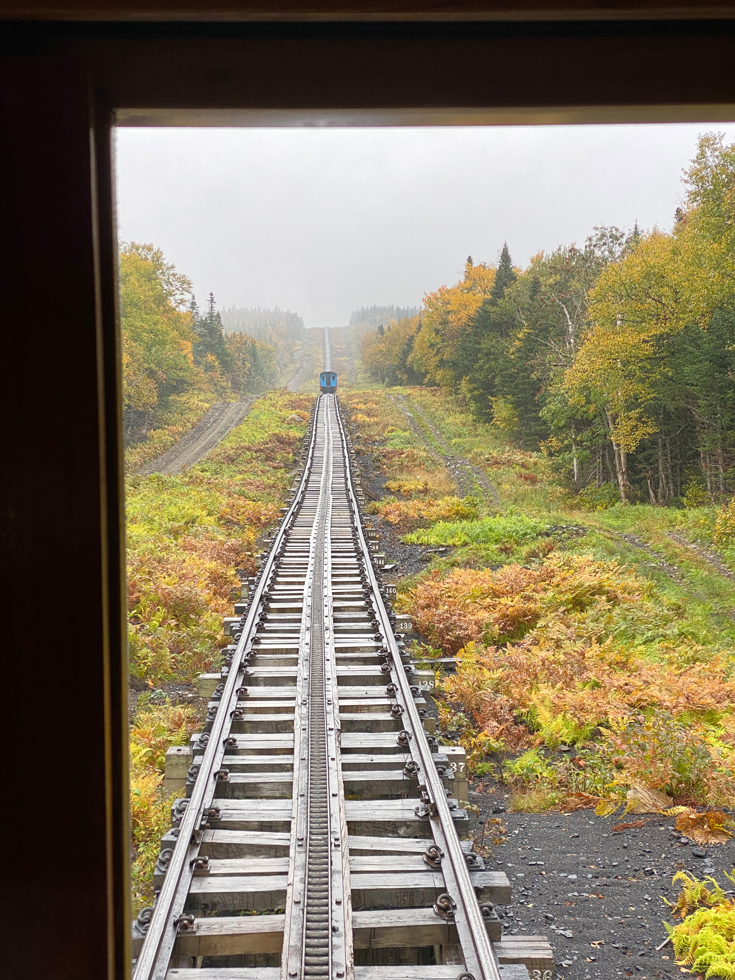 Riding Up Mount Washington