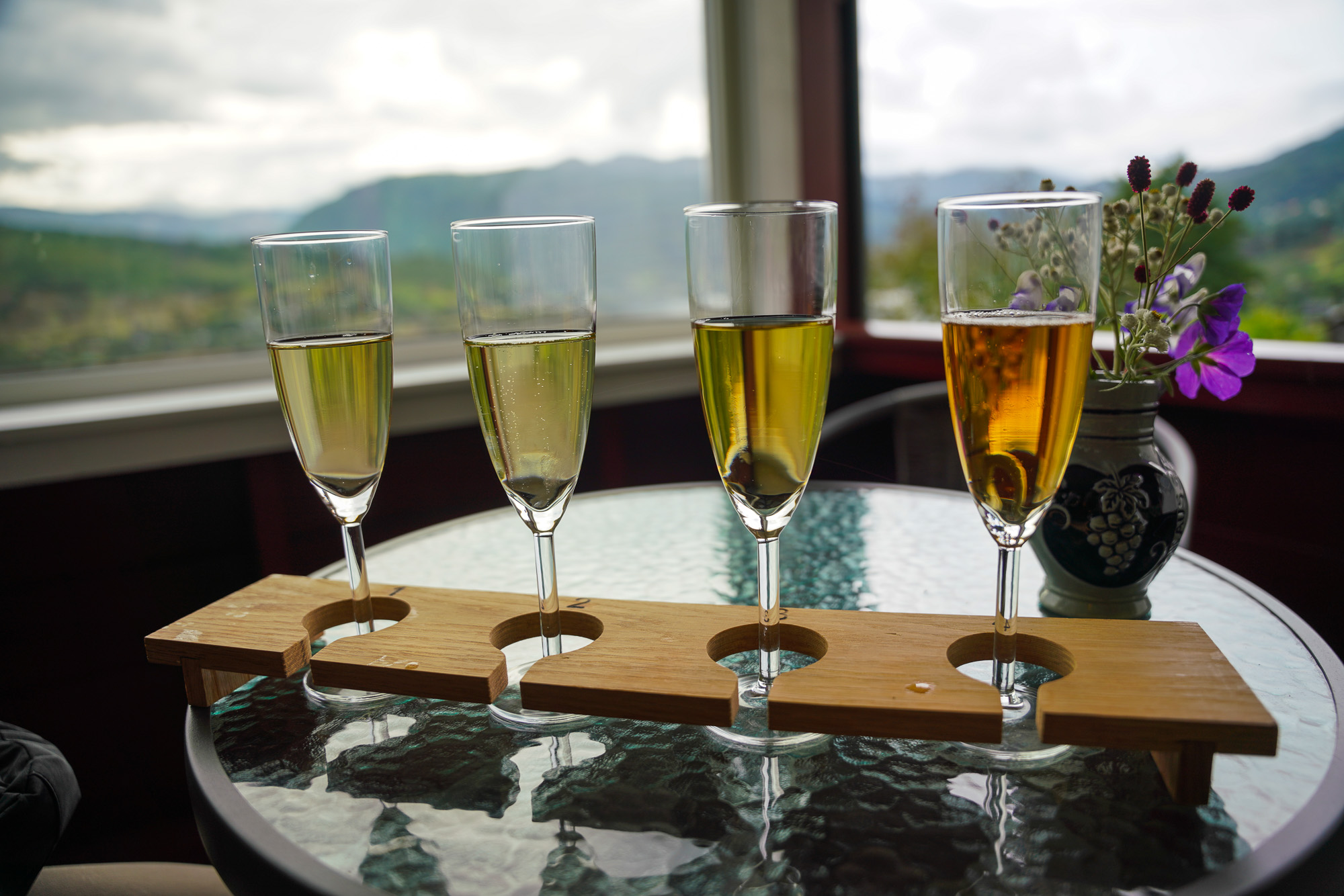 Norwegian Cider Flight