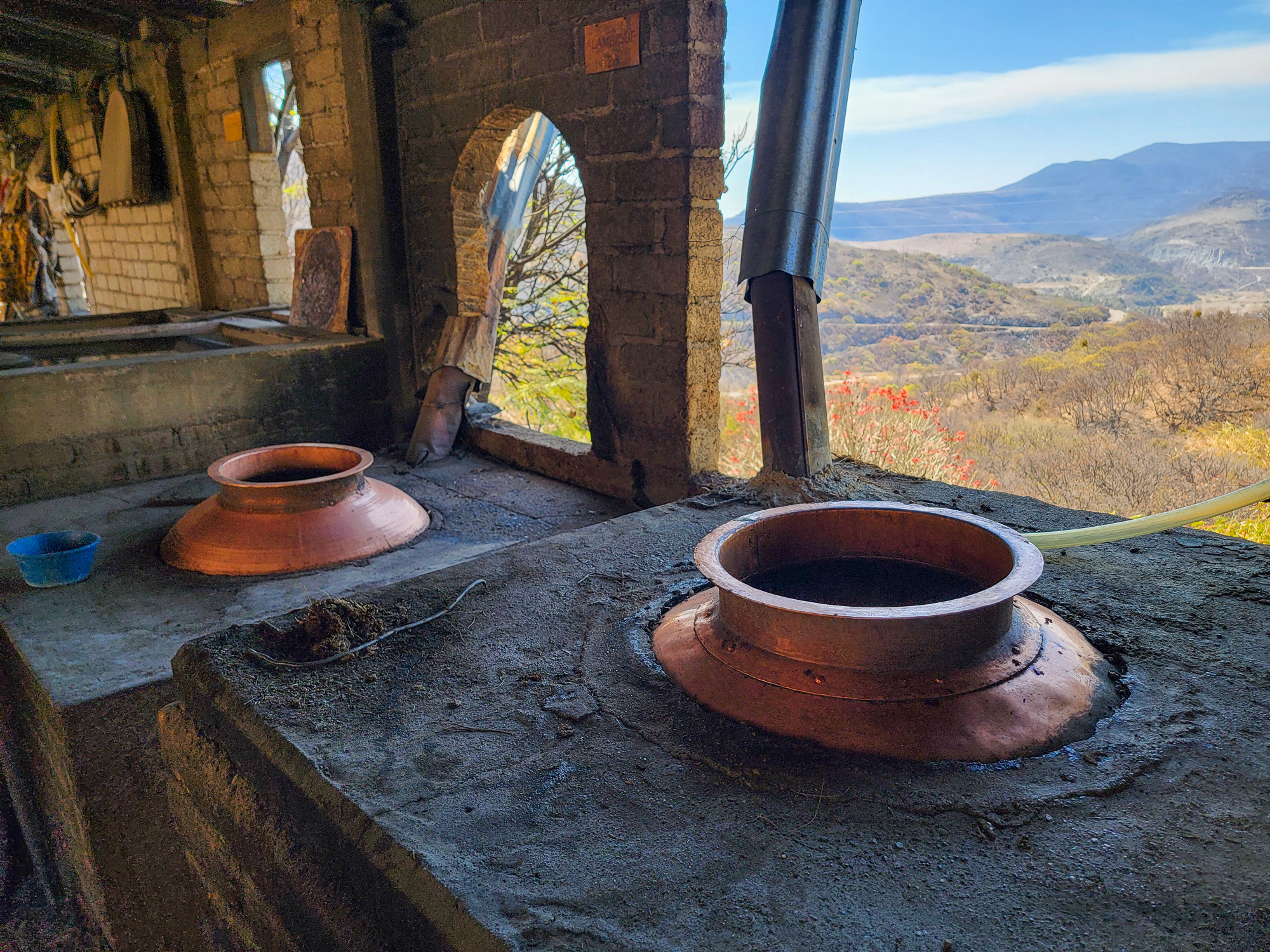 Copper Stills at a Palenque