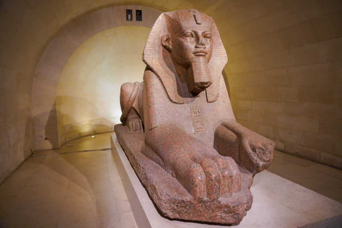 Louvre Egyptian Wing Louvre Egyptian Wing