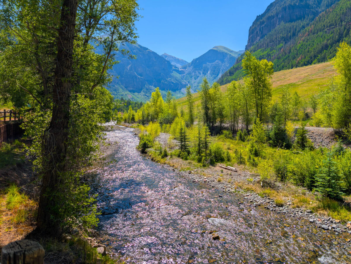 River Outside of Telluride River Outside of Telluride