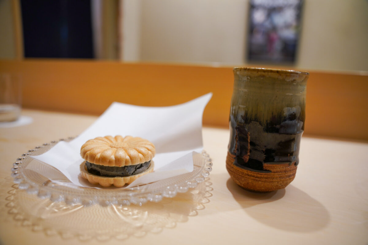 Black Sesame Ice Cream Sandwich Black Sesame Ice Cream Sandwich