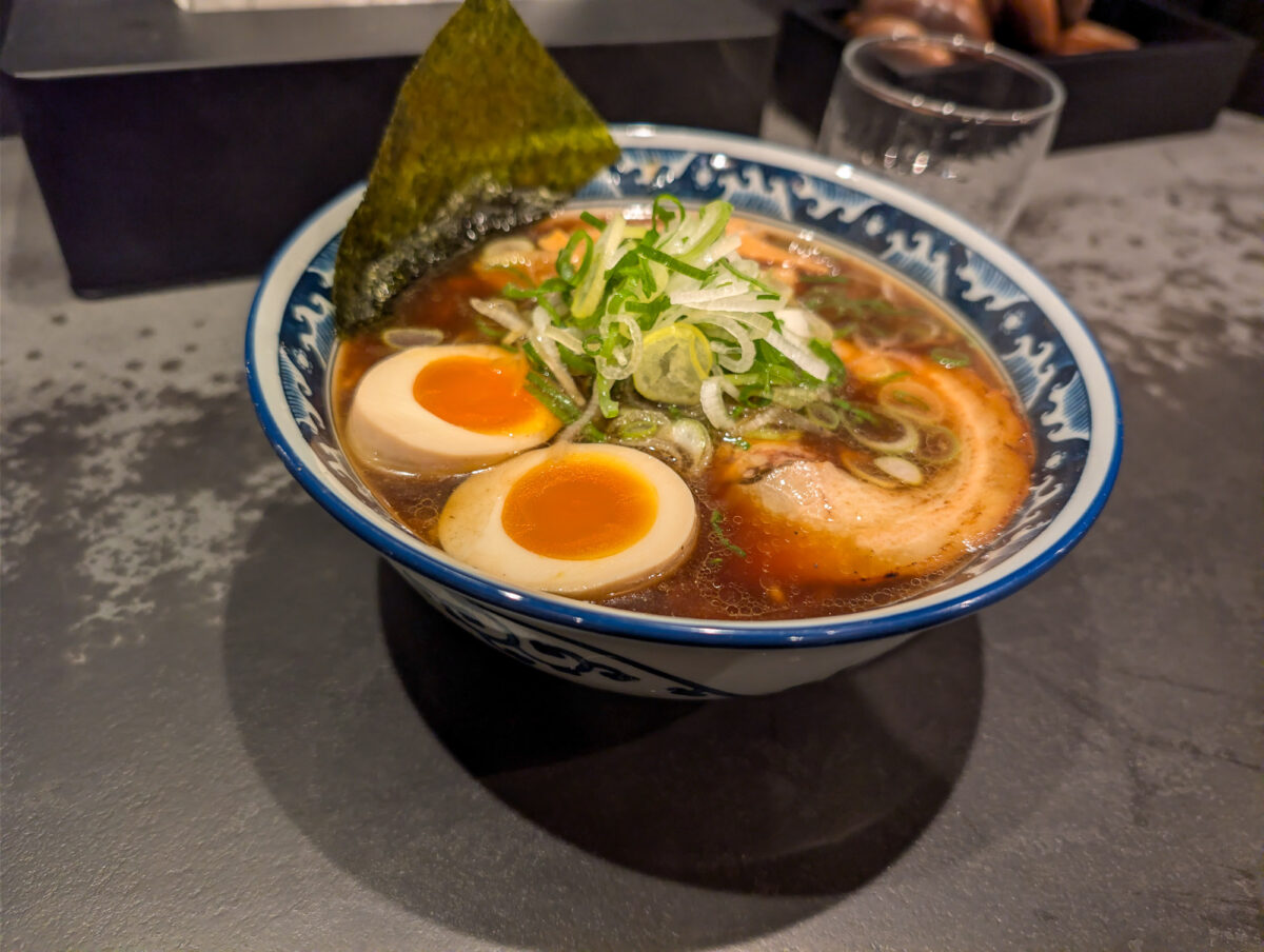 Ramen at Menya Shirakawa in Takayama Ramen at Menya Shirakawa in Takayama