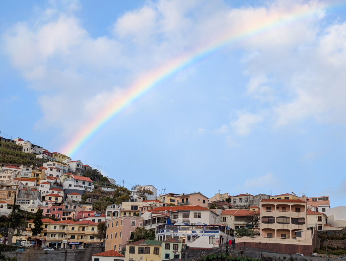 Changing Weather Means Frequent Rainbows Changing Weather Means Frequent Rainbows